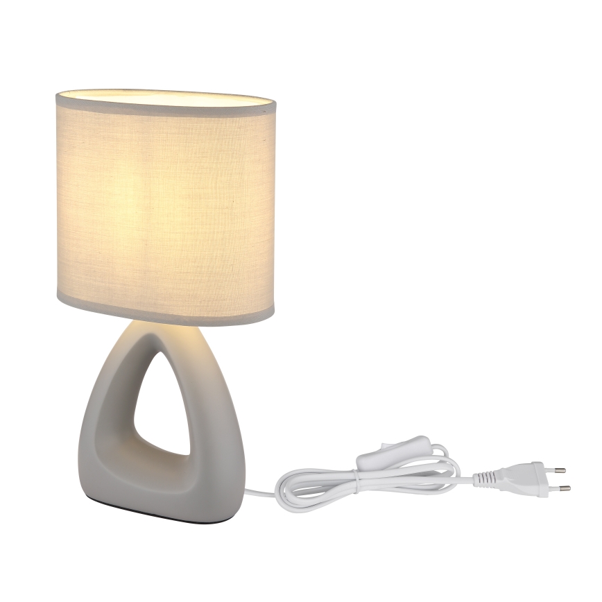 Globo - Stolná lampa 1xE14/40W/230V šedá
