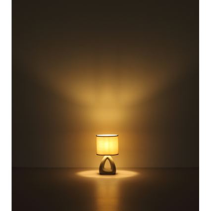 Globo - Stolná lampa 1xE14/40W/230V šedá