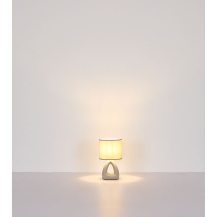 Globo - Stolná lampa 1xE14/40W/230V šedá