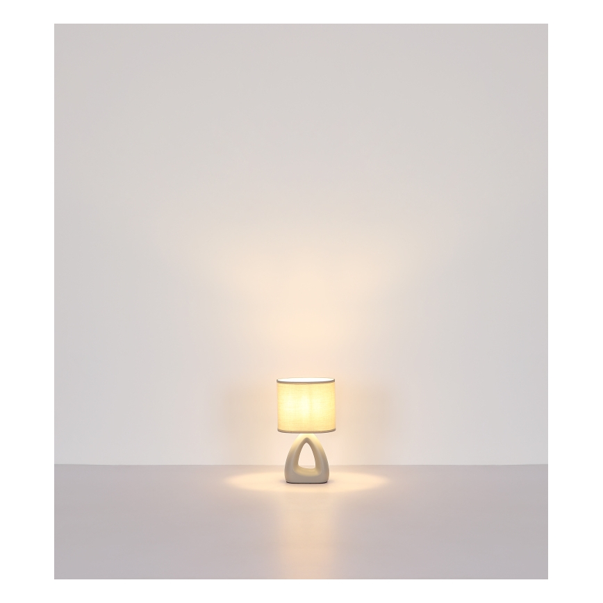 Globo - Stolná lampa 1xE14/40W/230V šedá