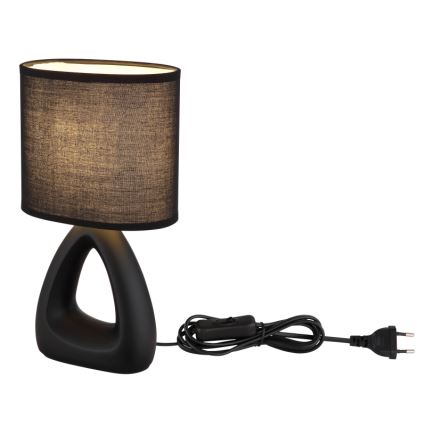 Globo - Stolná lampa 1xE14/40W/230V čierna