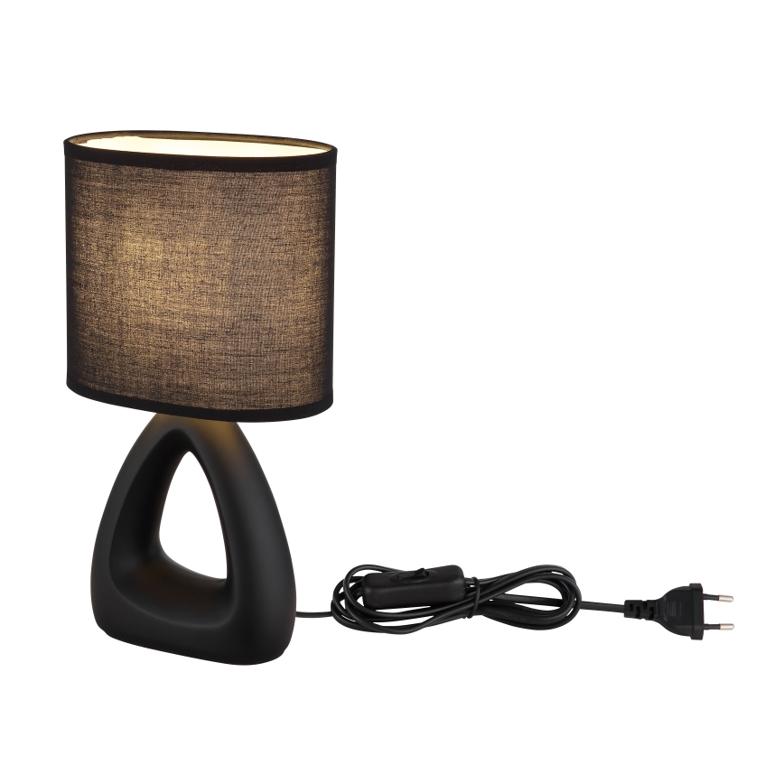 Globo - Stolná lampa 1xE14/40W/230V čierna