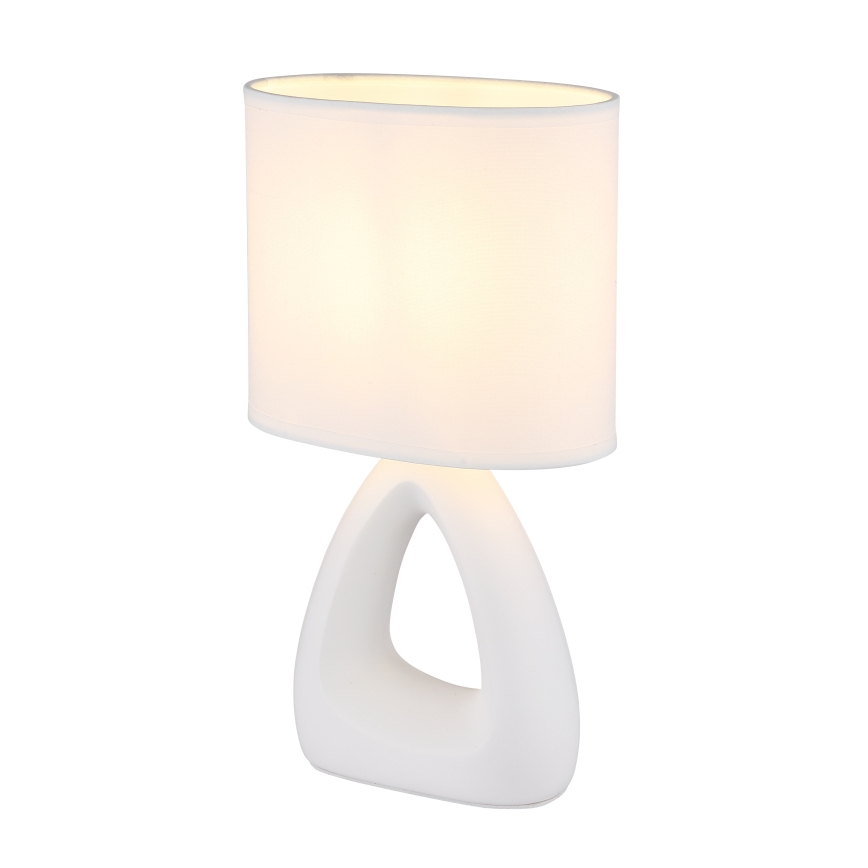 Globo - Stolná lampa 1xE14/40W/230V biela