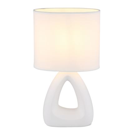 Globo - Stolná lampa 1xE14/40W/230V biela