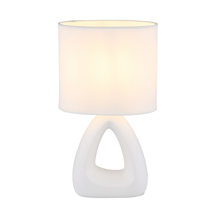 Globo - Stolná lampa 1xE14/40W/230V biela