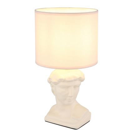 Globo - Stolná lampa 1xE14/40W/230V krémová