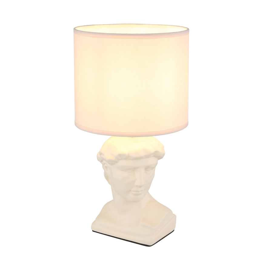 Globo - Stolná lampa 1xE14/40W/230V krémová