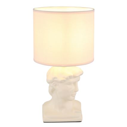 Globo - Stolná lampa 1xE14/40W/230V krémová