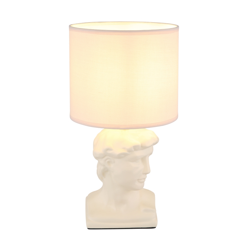 Globo - Stolná lampa 1xE14/40W/230V krémová