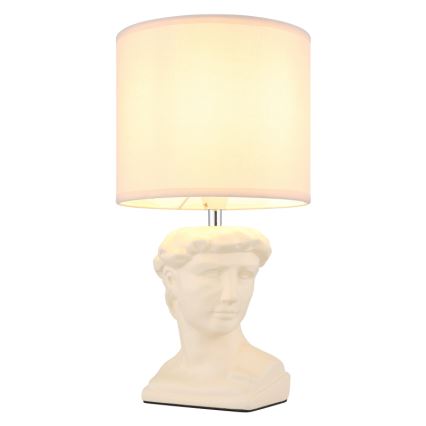 Globo - Stolná lampa 1xE14/40W/230V krémová