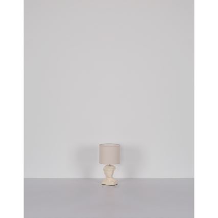 Globo - Stolná lampa 1xE14/40W/230V krémová