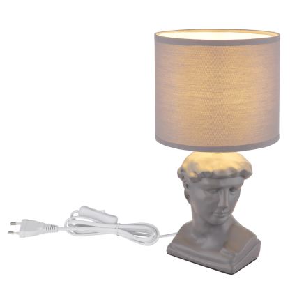 Globo - Stolná lampa 1xE14/40W/230V šedá