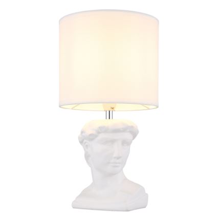Globo - Stolná lampa 1xE14/40W/230V biela