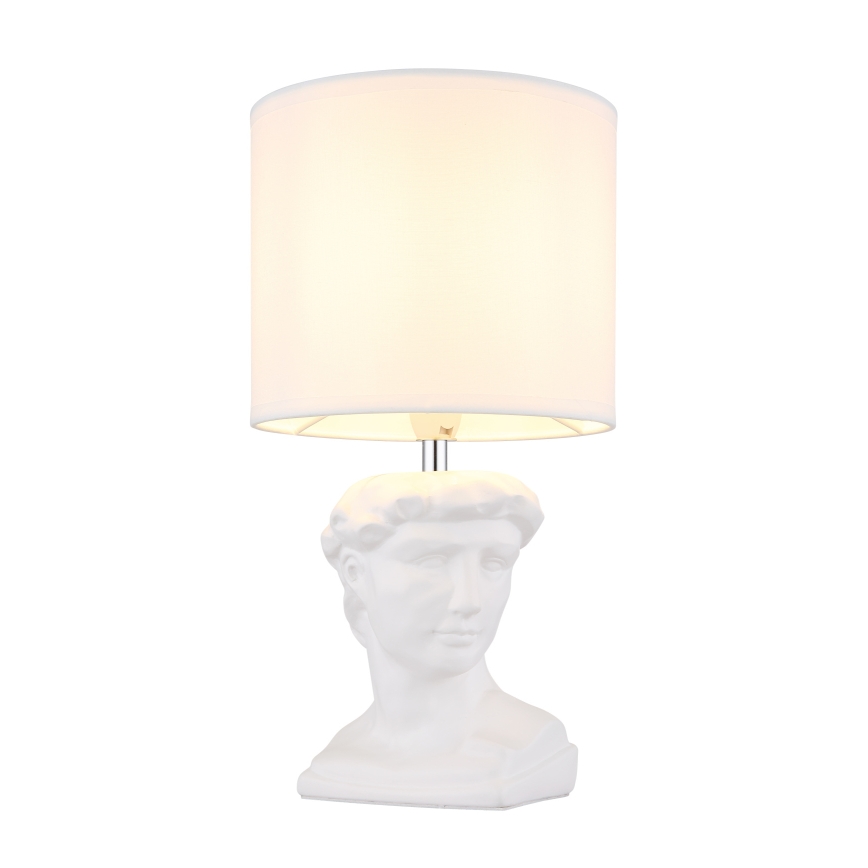 Globo - Stolná lampa 1xE14/40W/230V biela
