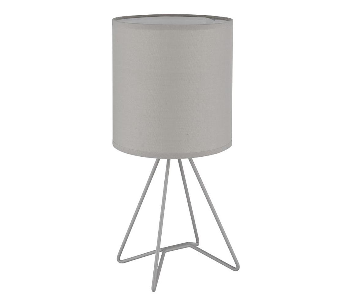 Globo 21734G - Stolová lampa TAMIAN 1xE14/40W/230V sivá 21734G