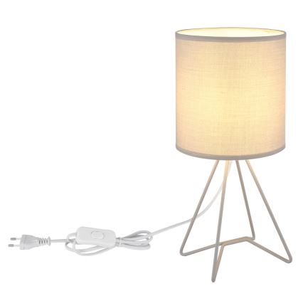 Globo - Stolná lampa 1xE14/40W/230V sivá