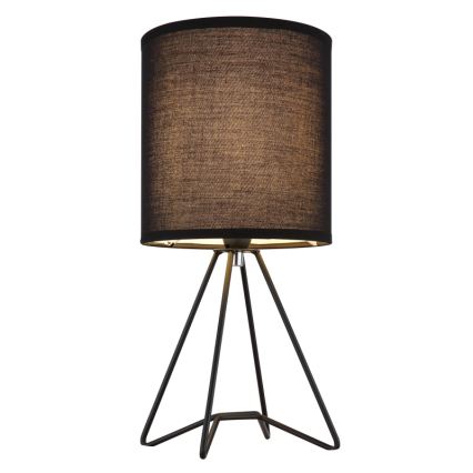 Globo - Stolná lampa 1xE14/40W/230V čierna