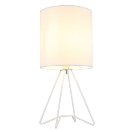 Globo - Stolná lampa 1xE14/40W/230V biela