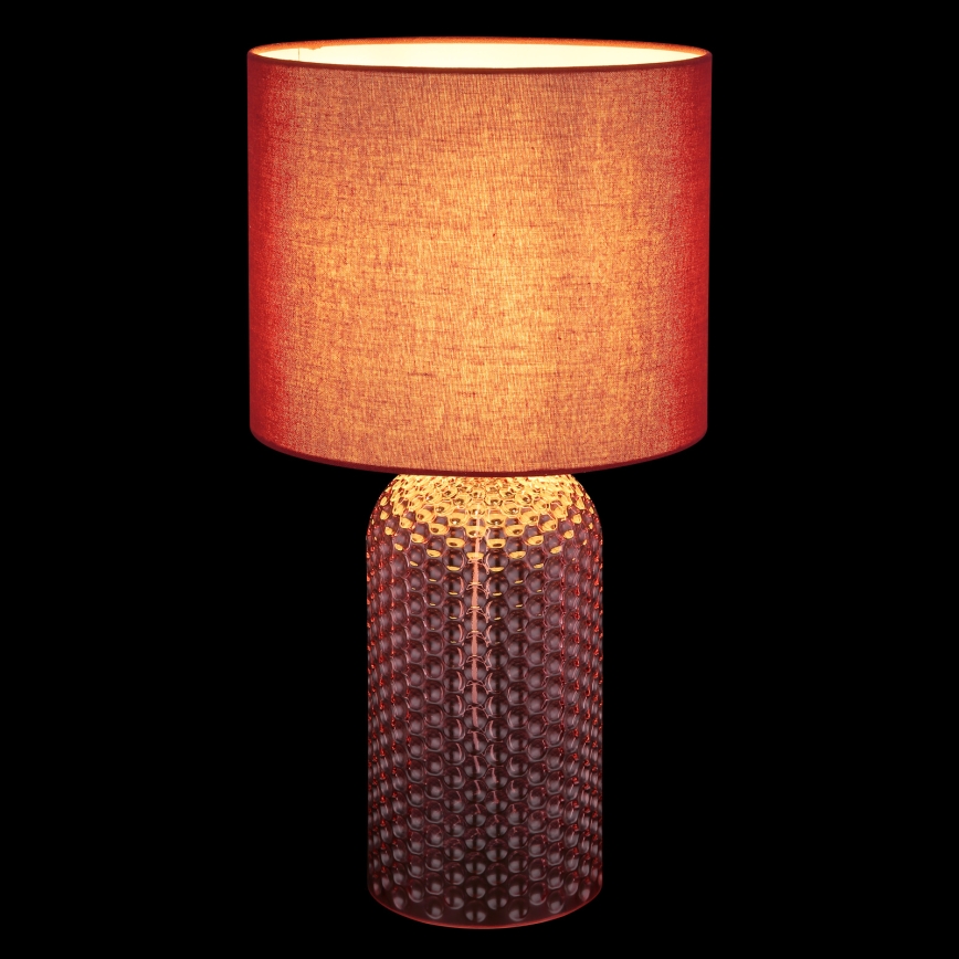Globo - Stolná lampa 1xE27/60W/230V červená