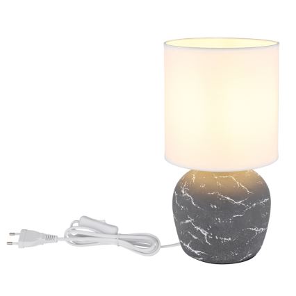 Globo - Stolná lampa 1xE14/40W/230V šedá