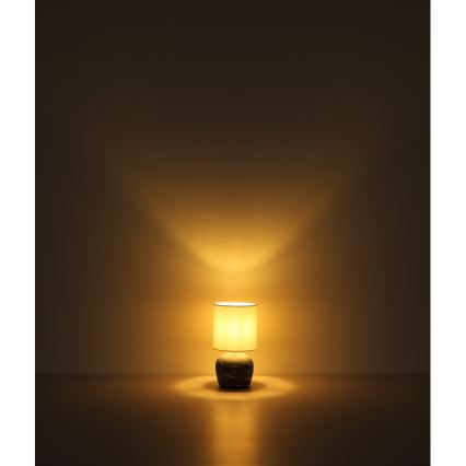 Globo - Stolná lampa 1xE14/40W/230V šedá