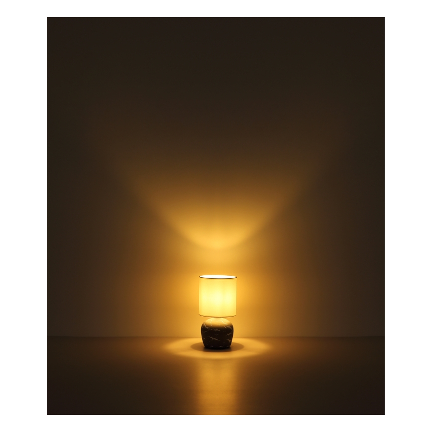 Globo - Stolná lampa 1xE14/40W/230V šedá