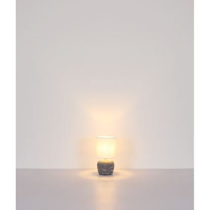 Globo - Stolná lampa 1xE14/40W/230V šedá