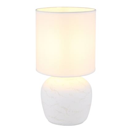 Globo - Stolná lampa 1xE14/40W/230V biela