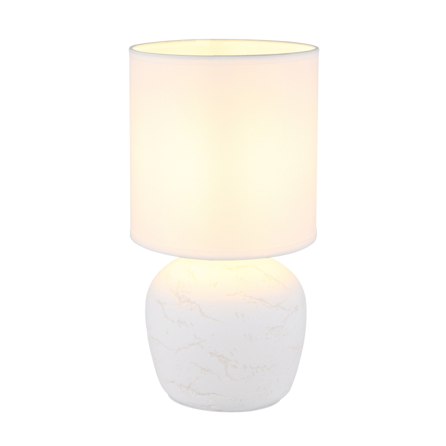 Globo - Stolná lampa 1xE14/40W/230V biela