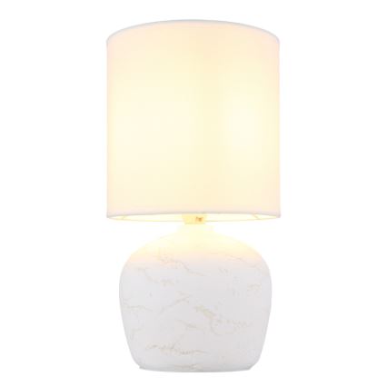Globo - Stolná lampa 1xE14/40W/230V biela