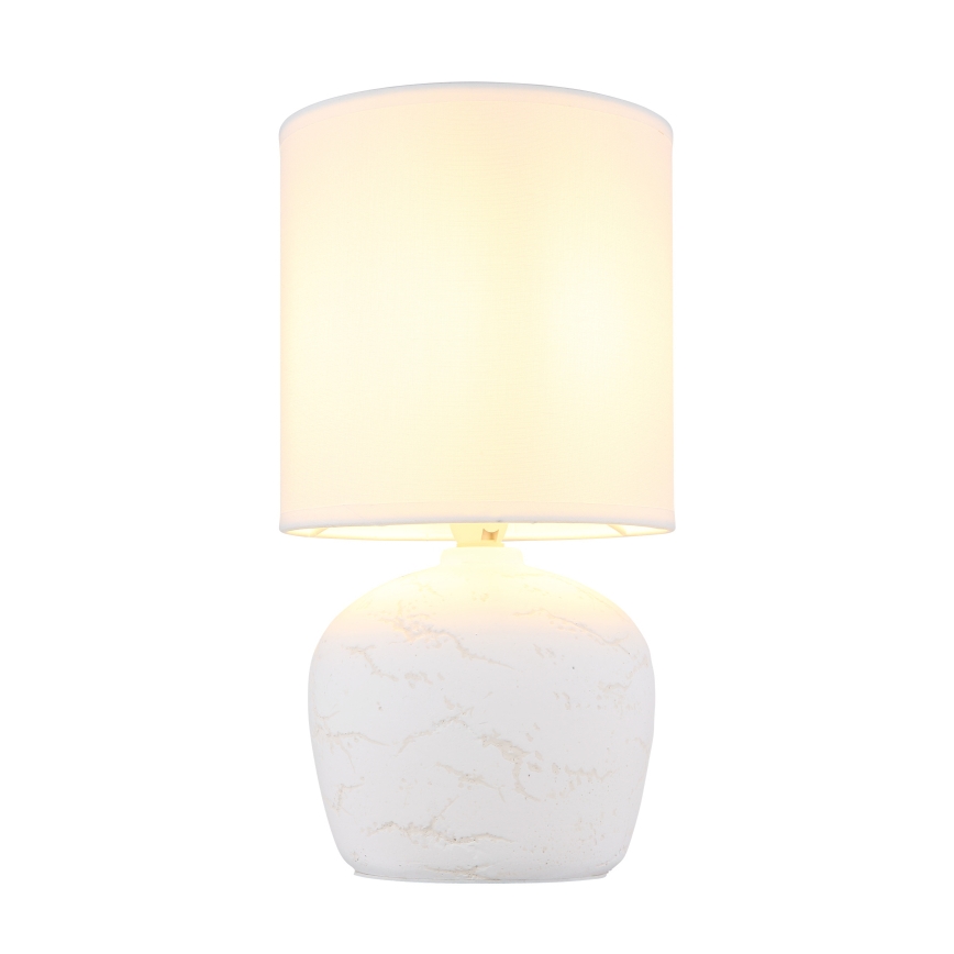 Globo - Stolná lampa 1xE14/40W/230V biela