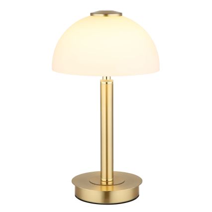 Globo - LED Stmievateľná dotyková stolová lampa LED/7W/230V 3000K mosadz