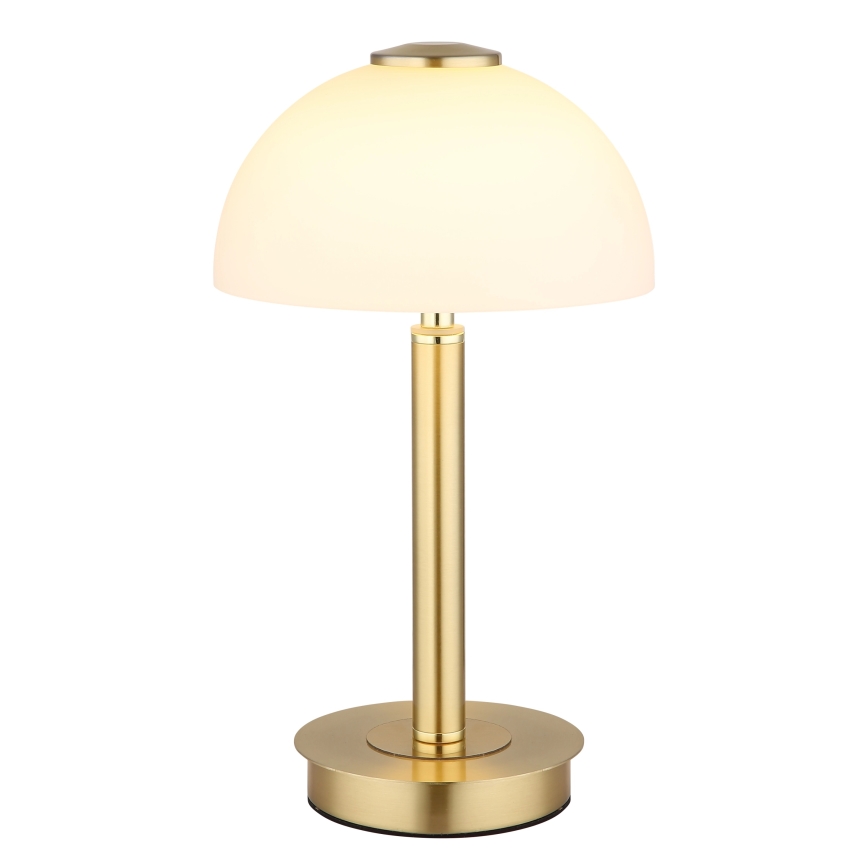 Globo - LED Stmievateľná dotyková stolová lampa LED/7W/230V 3000K mosadz