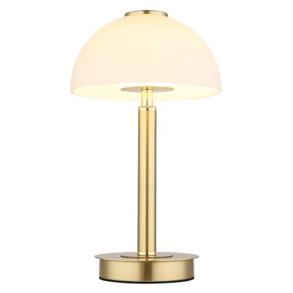 Globo - LED Stmievateľná dotyková stolová lampa LED/7W/230V 3000K mosadz
