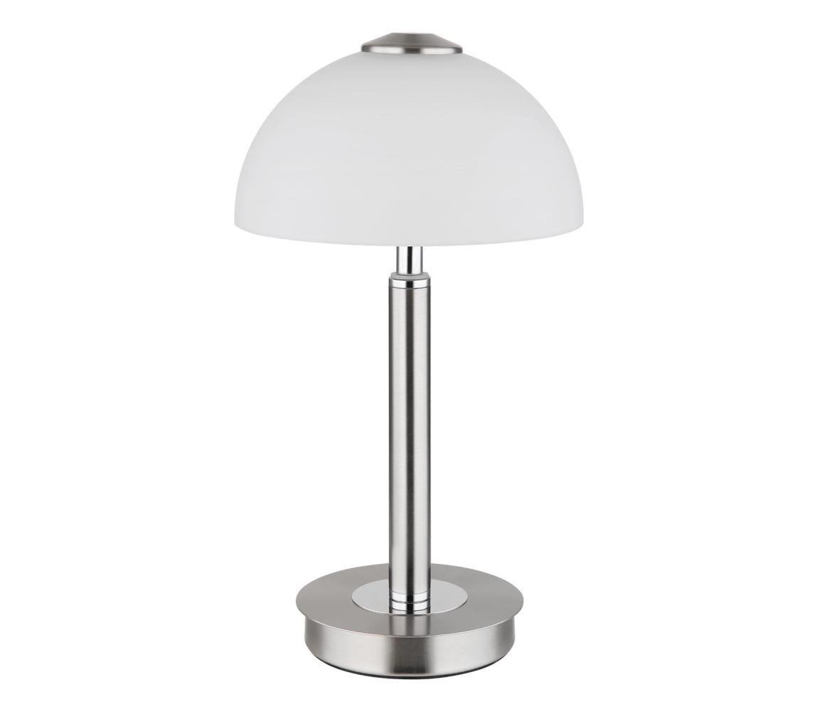 Globo 21953N - stmievateľná dotyková stolová lampa ULDIN LED/7W/230V 3000K matný chróm 21953N