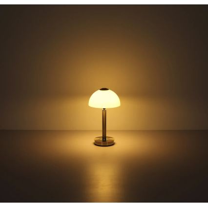 Globo - stmievateľná dotyková stolná LED lampa LED/7W/230V 3000K matný chróm