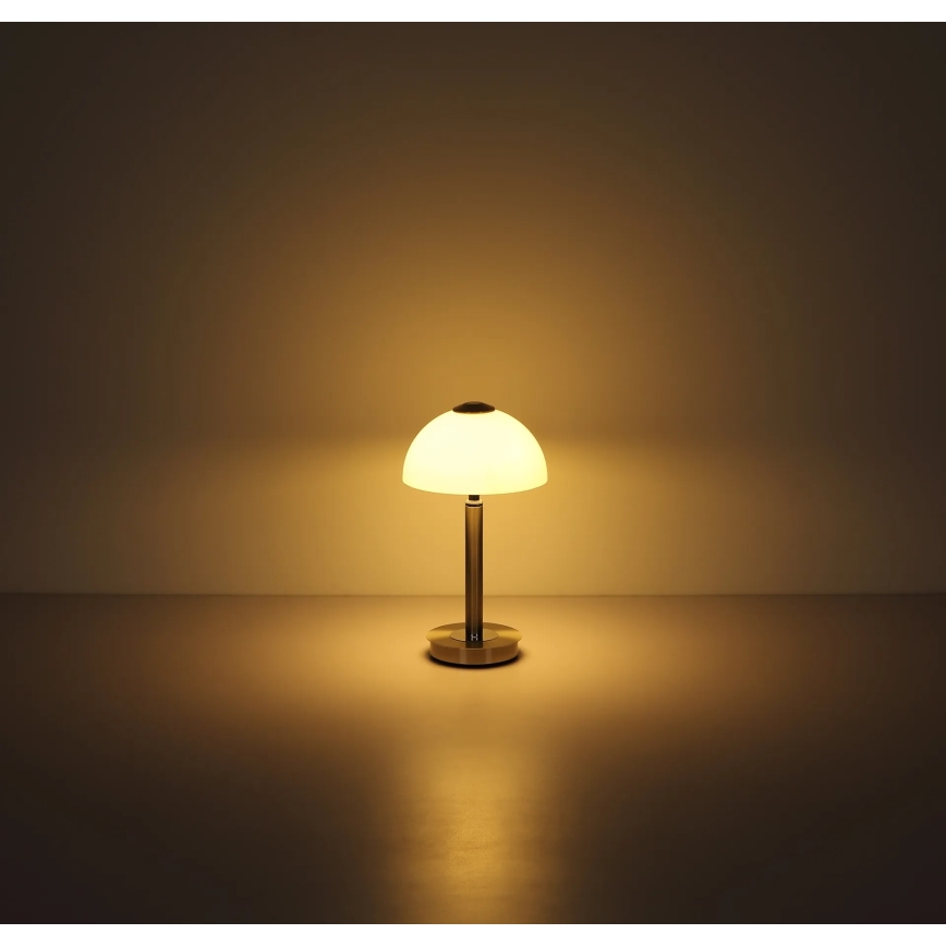 Globo - stmievateľná dotyková stolná LED lampa LED/7W/230V 3000K matný chróm