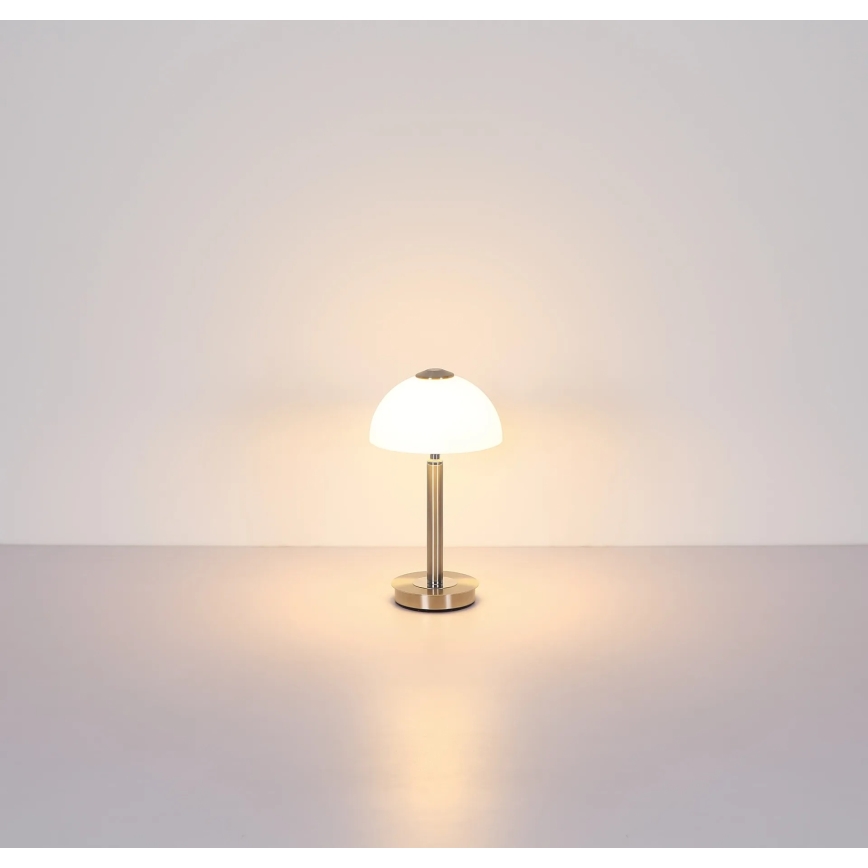 Globo - stmievateľná dotyková stolná LED lampa LED/7W/230V 3000K matný chróm