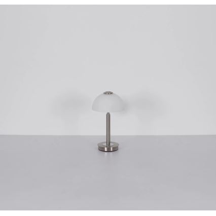 Globo - stmievateľná dotyková stolná LED lampa LED/7W/230V 3000K matný chróm