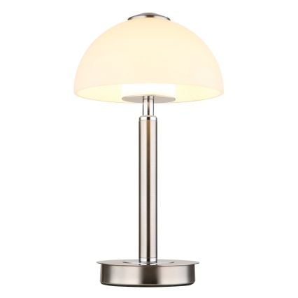 Globo - stmievateľná dotyková stolná LED lampa LED/7W/230V 3000K matný chróm