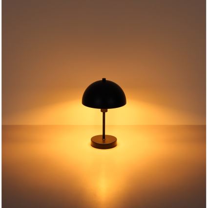 Globo - Stolná lampa 1xE14/40W/230V čierna