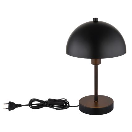Globo - Stolná lampa 1xE14/40W/230V čierna