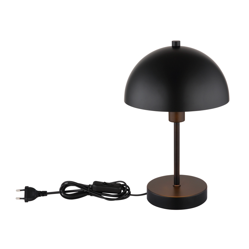 Globo - Stolná lampa 1xE14/40W/230V čierna