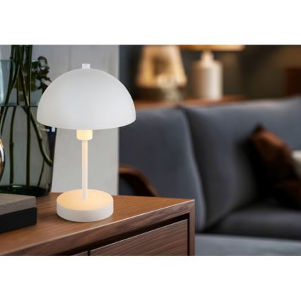 Globo - Stolová lampa 1xE14/40W/230V biela