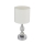 GLOBO 24136 - Krištáľová stolná lampa BRONN 1xE14/40W/230V