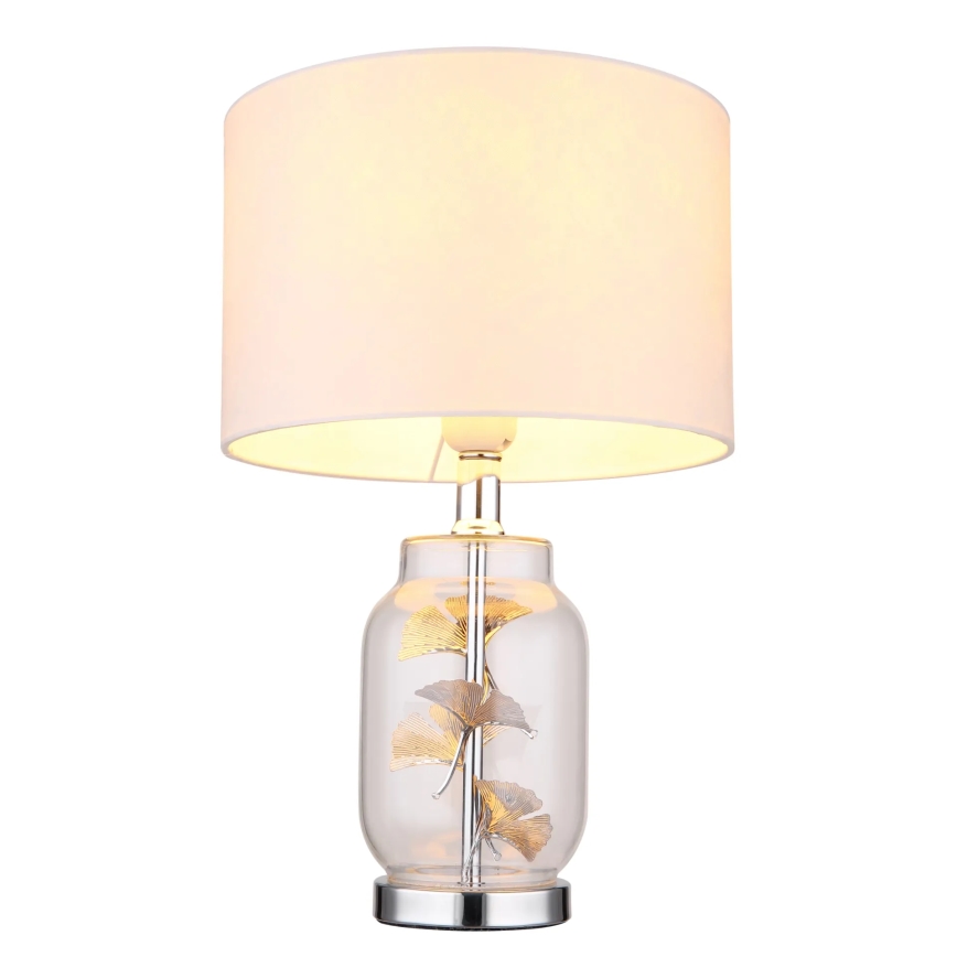 Globo - Stolná lampa 1xE27/40W/230V biela