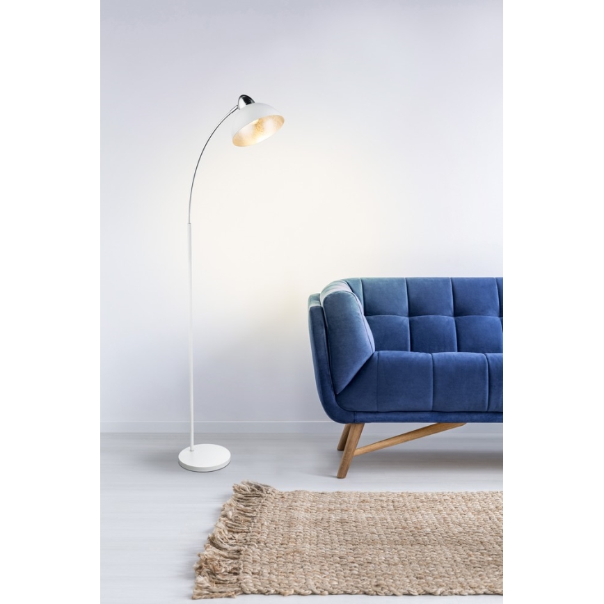 GLOBO 24703SW - Stojacia lampa ANITA 1xE27/40W/230V