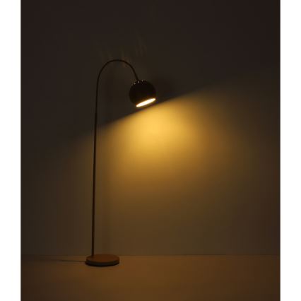 Globo - Stojacia lampa 1xE27/60W/230V čierna
