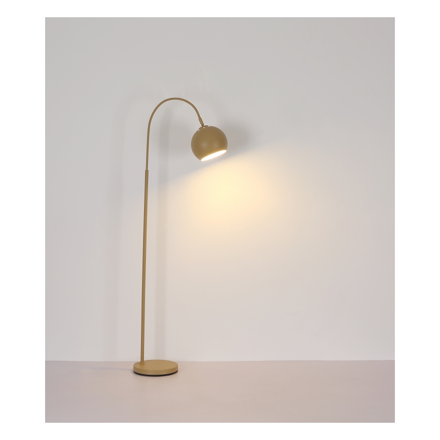 Globo - Stojacia lampa 1xE27/60W/230V béžová