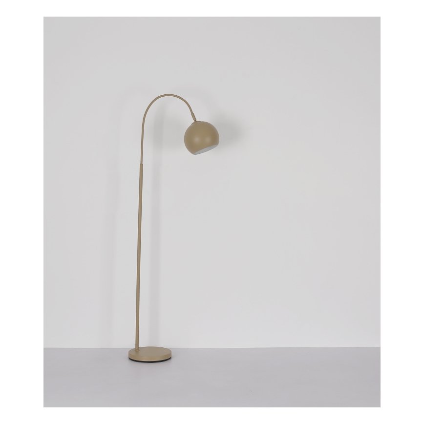 Globo - Stojacia lampa 1xE27/60W/230V béžová
